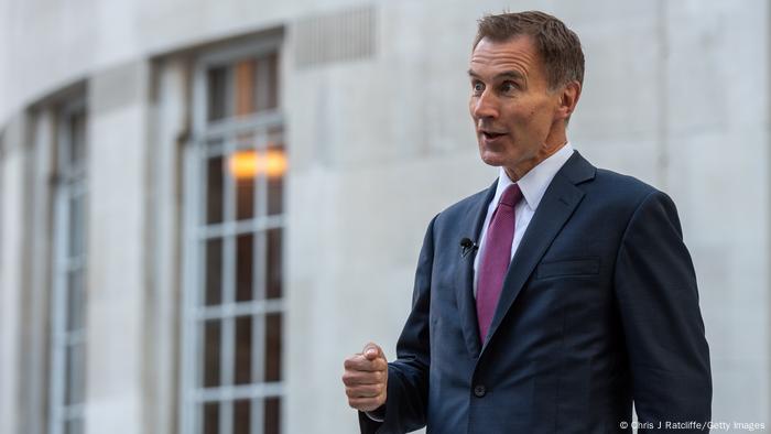 Jeremy Hunt - der alte und auch neue britische Finanzminister Jeremy Hunt - der alte und auch neue britische Finanzminister