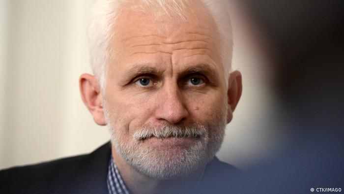 Auch der Chef der belarussischen Menschenrechtsorganisation Wjasna, Ales Bjaljazki, sitzt derzeit im Gefängnis 