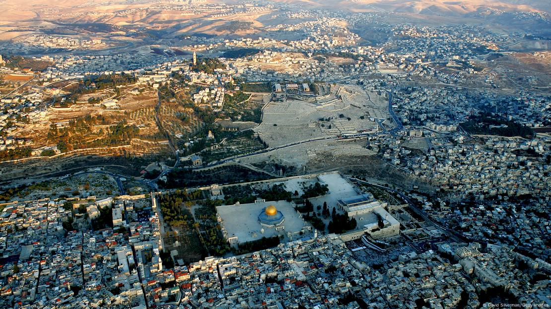 The Temple Mount is home to the Wailing Wall as well as the Al-Aqsa Mosque