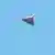Eine Kamikaze-Drohne vom Typ "Schahed-136" in der Luft 