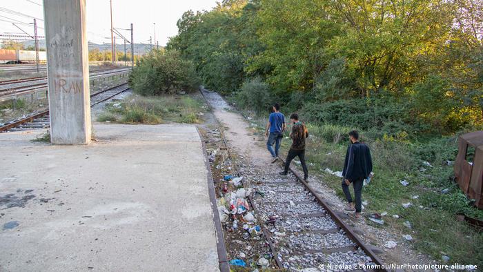 Flüchtlinge Griechenland Grenze zu Nordmazedonien 