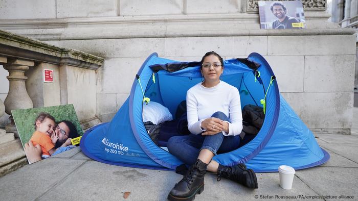 UK, London | Hungerstreik vor dem Außenministerium UK, London | Hungerstreik vor dem Außenministerium