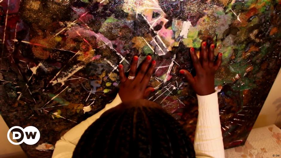 Kenyan Artist Paints For The Blind DW 10 21 2022   63494597 6 