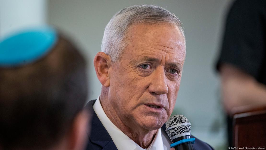 Israel Tel Aviv Verteidigungsminister Benny Gantz