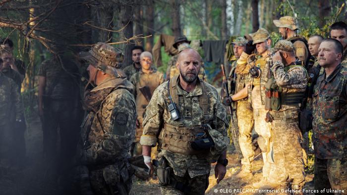 صورة تظهر مركزا لتدريب القوات الأوكرانية