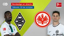Bundesliga en directo: Borussia Mönchengladbach vs. Eintracht Frankfurt 