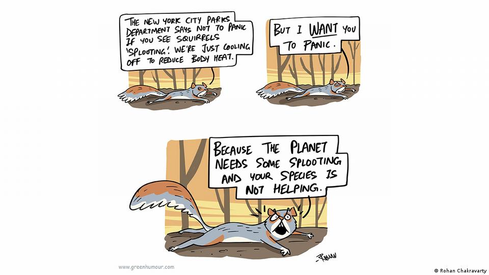 Cartoonists tackling climate change through webcomics – DW – 10/23/2022