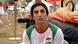 Sportkletterin Elnaz Rekabi im iranischen Nationaltrikot ohne Kopftuch Sportkletterin Elnaz Rekabi im iranischen Nationaltrikot ohne Kopftuch
