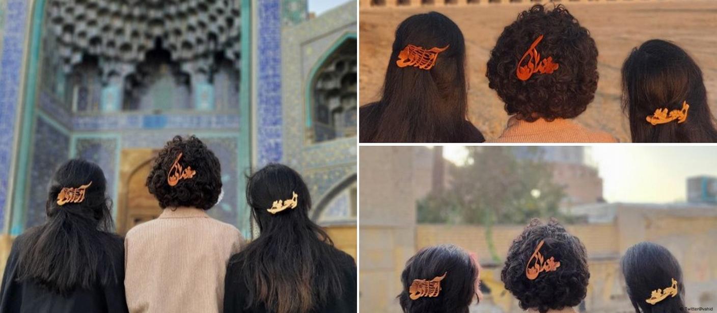 اعتراض سه زن به حجاب اجباری در اصفهان 