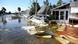 Fort Myers, Florida, USA: Water remains on the homes at Palmetto Palms Mobile Home Park off Summerlin Road on Thursday, Sep 29, 2022 Fort Myers, Florida, USA: Water remains on the homes at Palmetto Palms Mobile Home Park off Summerlin Road on Thursday, Sep 29, 2022