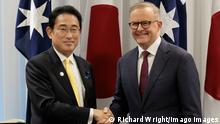 Australien und Japan schließen einen Sicherheitspakt