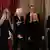 Италијанскиот претседател Серџо Матарела со новоименуваната италијанска премиерка Џорџа Мелони непосредно пред церемонијата на полагање заклетва