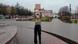 Альбина Сентякова на Новособорной площади Томска Альбина Сентякова на Новособорной площади Томска