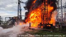 Ukraine aktuell: Neue russische Raketenangriffe auf ukrainische Infrastruktur richten große Schäden an