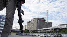 ZAPORIZHZIA, UKRAINE - SEPTEMBER 11: A view of Zaporizhzhia Nuclear Power Plant after operations have been completely halted on September 11, 2022, in Zaporizhzia, Ukraine. Ukraine on Sunday said operations at EuropeÄôs largest nuclear power plant have been completely halted. The last of the Zaporizhzhia plantÄôs six reactors was disconnected from the power grid early at 3.41 a.m. (0041GMT), according to a statement by Energoatom, UkraineÄôs atomic power operator. ÄúPreparations are underway for its cooling and transfer to a cold state,Äù the agency said. Under Russian control since March, the plant in southeastern Ukraine was disconnected from the countryÄôs power grid last Monday, amid growing concerns of a nuclear disaster as Moscow and Kyiv accuse each other of attacks on the nuclear facility. Stringer / Anadolu Agency