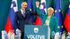 Slovenia's former Foreign Minister Anze Logar, left, poses with centrist independent candidate Natasa Pirc Musar Slovenia's former Foreign Minister Anze Logar, left, poses with centrist independent candidate Natasa Pirc Musar