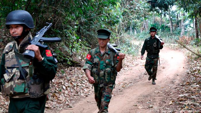 Soldados de Kachin en una imagen de archivo.