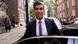 Rishi Sunak leaves the campaign office in London
