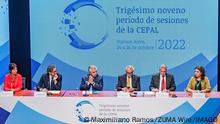 24.10.2022
October 24, 2022: Oct 24, 2022 - Buenos Aires, Argentina - Opening ceremony of the thirty-ninth session of the Economic Commission for Latin America and the Caribbean ECLAC..The thirty-ninth session of the Economic Commission for Latin America and the Caribbean ECLAC is taken place from 2426 October 2022, at the Centro Cultural Kirchner in Buenos Aires, pursuant to resolution 753PLEN.36, adopted at the thirty-sixth session of the ECLAC Committee of the Whole, held in New York on 3 December 2021. The meeting is hold in accordance with the ECLAC calendar of conferences for the period 20212022... Santiago Cafiero, Minister of Foreign Affairs, International Trade and Worship of Argentina.. Arnoldo Andro Ti - ZUMAr151 20221024_zap_r151_011 Copyright: xMaximilianoxRamosx 