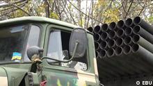 Ukrainische Einheit in der Provinz Kherson, Militärfahrzeug, Kherson, Ukraine, 24.10.22