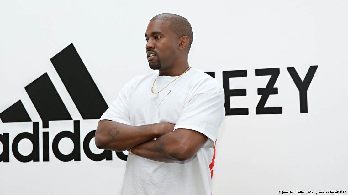 Kanye West at Adidas studios in 2016