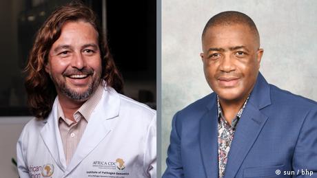 Deutscher Afrika-Preis 2022 für Virologen Tulio de Oliveira und Sikhulile Moyo l Bildkombo