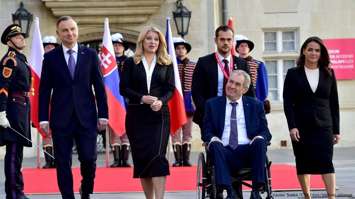 Slowakei l Treffen der Präsidenten der Visegrad-Gruppe in Bratislava