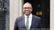 Rishi Sunak becomes new PM. James Cleverly, who has been reappointed as Foreign Secretary leaves Downing Street, London after Rishi Sunak has been appointed as Prime Minister. Picture date: Tuesday October 25, 2022. See PA story POLITICS Tory. Photo credit should read: James Manning/PA Wire URN:69455633
