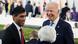 Joe Biden and Janet Yellen chat with Rishi Sunak on the first day of the G20 Italia Summit. Joe Biden and Janet Yellen chat with Rishi Sunak on the first day of the G20 Italia Summit.