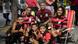 Flamengo-Fan Katia Ciline Pereira Lima (r.) und ihre Familie vor dem Maracanã-Stadion Rio de Janeiro Flamengo-Fan Katia Ciline Pereira Lima (r.) und ihre Familie vor dem Maracanã-Stadion Rio de Janeiro