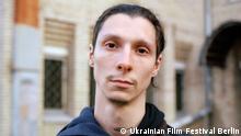 Ukraine, Kyiv, April 30,2022. Portrait of Maksim Nakonechnyy, film director photographed in Podil, a historic neighborhood of Kyiv.
Ukrainian Film Festival Berlin.