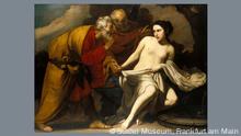 SUSANNA – Bilder einer Frau vom Mittelalter bis MeToo
Laufzeit: 28. Oktober 2022 bis 26. Februar 2023
Massimo Stanzione, Susanna und die beiden Alten, um 1630/35, 151,9 x 203,6 cm, Öl auf Leinwand, Städel Museum, Frankfurt am Main