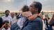 Ziyad el-Elaimy hugs his son after more than three years in prison Ziyad el-Elaimy hugs his son after more than three years in prison