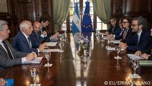 25.10.2022 *** Josep Borrell Fontelles, High Representative of the Union for Foreign Affairs and Security Policy and Vice-President of the European Commission during the meeting with Santiago Cafiero, Minister for Foreign Affairs, in Buenos Aires, Argentina, October 25, 2022. 