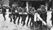Żołnierze Wehrmachtu po napaści hitlerowskich Niemiec na Polskę 1 września 1939 roku. Zdjęcie propagandowe nazistów Żołnierze Wehrmachtu po napaści hitlerowskich Niemiec na Polskę 1 września 1939 roku. Zdjęcie propagandowe nazistów
