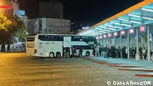 
One of the buses at the Belgrade Bus Station
Crossing Serbia.. Exhaustion and almost non-existent services for immigrants in the capital, Belgrade
via Daline Salahie
27.10.2022