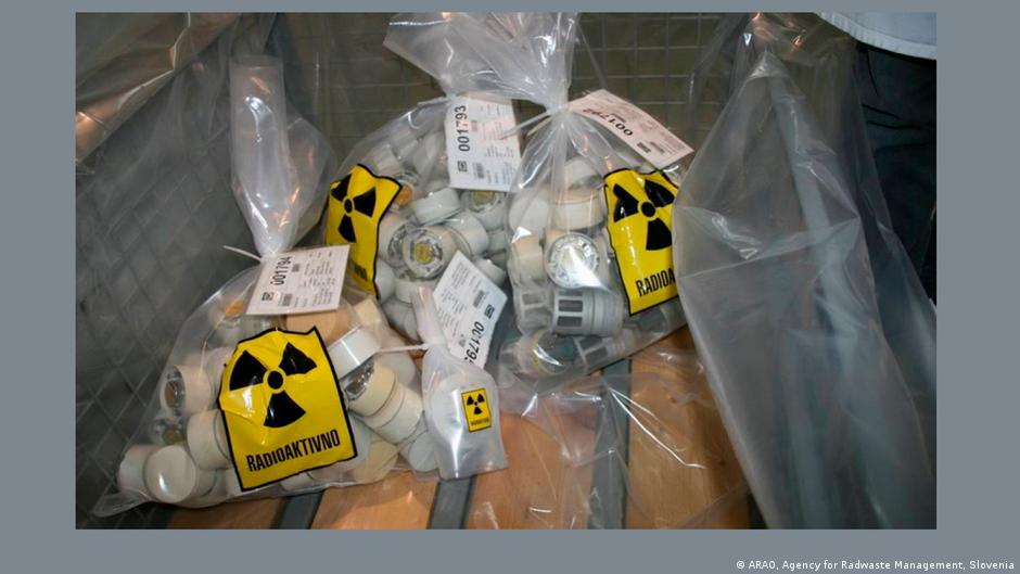 這張圖片是否證明烏克蘭在制造髒彈？不，該圖片來自於斯洛文尼亞核廢料機構ARAO