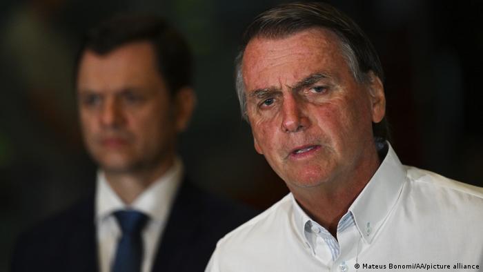 Der scheidende brasilianische Staatschef Jair Bolsonaro