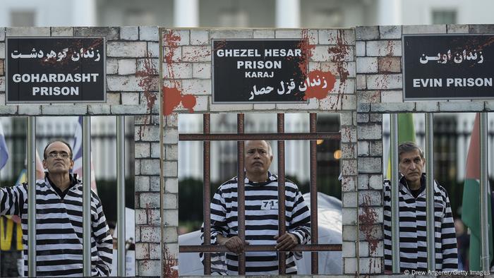 USA I Mahnwache zur Unterstützung der iranischen Demonstranten 40 Tage nach der Ermordung von Mahsa Amini
