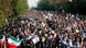Manifestantes en las calles de Teherán. Manifestantes en las calles de Teherán.