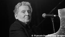 PARIS - NOVEMBER 14: Singer Jerry Lee Lewis performs at the 'Les Legendes Du Rock and Roll' concert at the Zenith on November 14, 2008 in Paris, France. (Photo by Francois Durand/Getty Images)