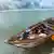 Un bote abandonado por ciudadanos cubanos que llegaron a la Florida para pedir asilo