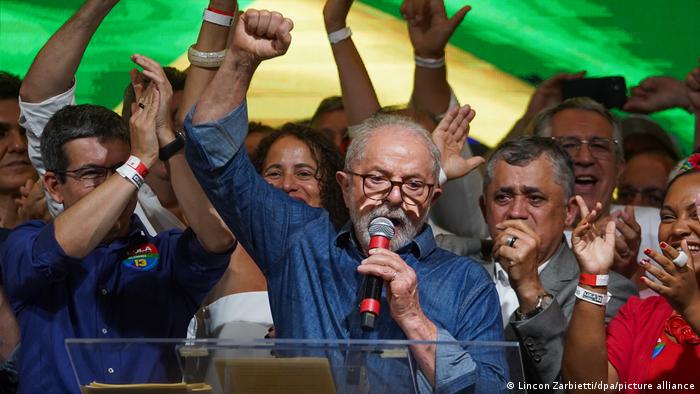 "O Brasil e o planeta precisam de uma Amazônia viva", disse Lula em seu discurso da vitória