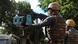 New junta's soldiers stand guard in an armoured vehicle in Ouagadougou, Burkina Faso October 2, 2022. New junta's soldiers stand guard in an armoured vehicle in Ouagadougou, Burkina Faso October 2, 2022.