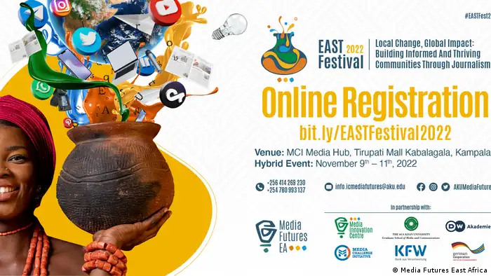 Key Visual zum EASTFest 2022 in Kampala, Uganda