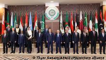 November 1, 2022, Algeria, Algeria, Algeria: Palestinian president Mahmoud Abbas attends the Arab Summit in Algeria, on November 1, 2022 (Credit Image: © Thaer Ganaim/APA Images via ZUMA Press Wire
