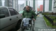 Musiker Ilja Pékarjew
(S) Ukraine, Russland, Krieg, Einberufung, Behinderung
(C) Juri Rescheto/DW-TV
