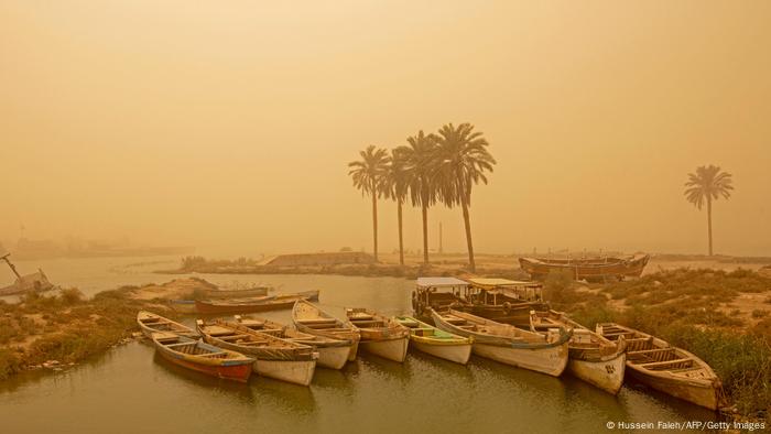 Tormenta de arena en Irak 