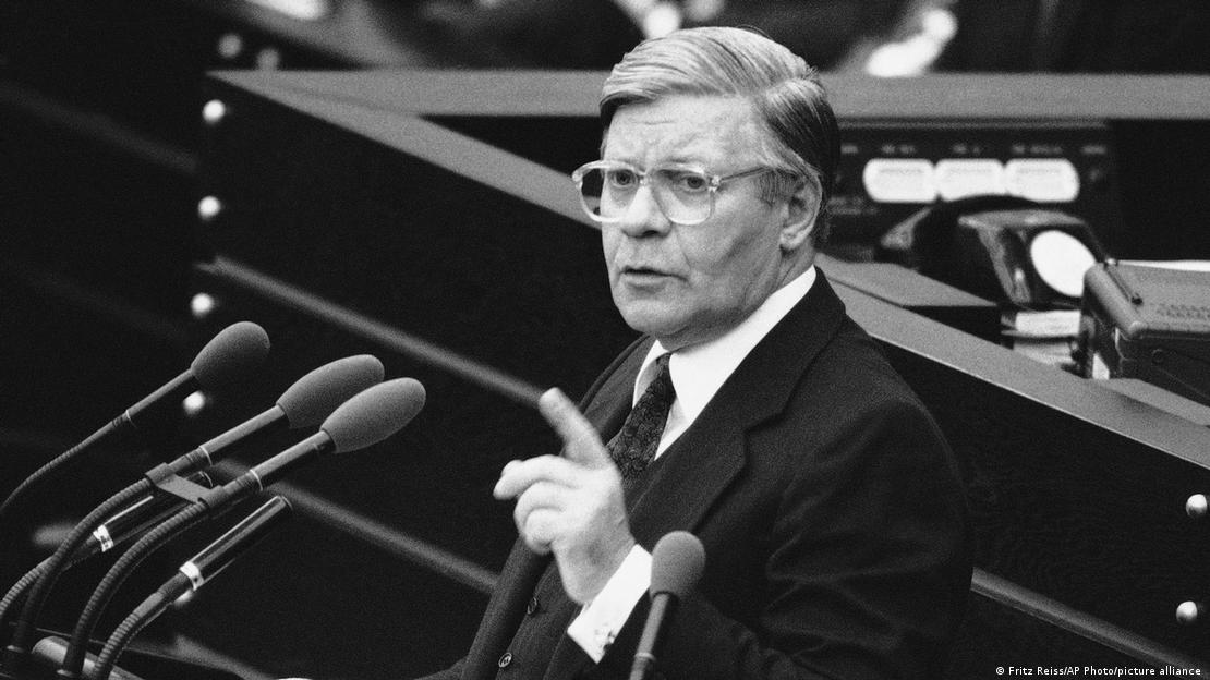 Ο Χέλμουτ Σμιτ, καγκελάριος μέχρι το 1982
