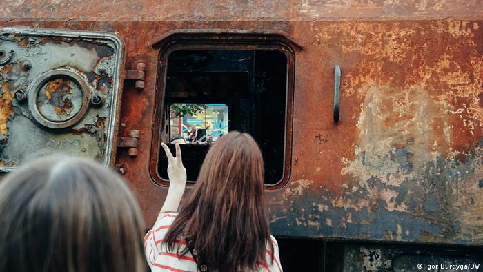 Ukraine Kiew | Ausstellung zerst&ouml;rter Russischer Panzer